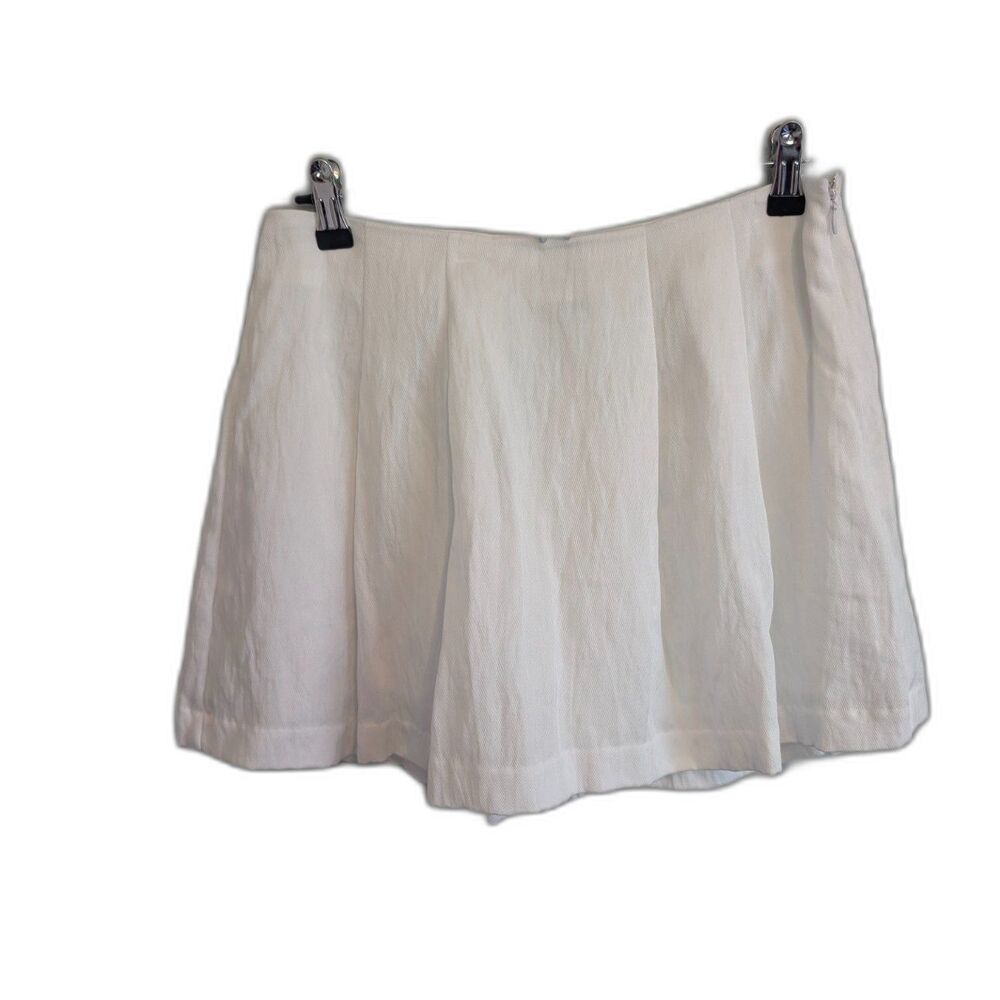 A New Day Women's Mini Skort Skirt White Size 6